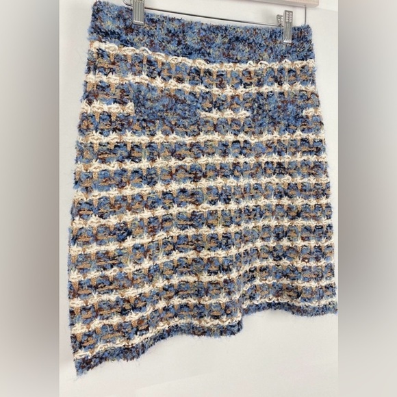 Zara Tweed Chunky Knit Mini Skirt - Picture 2 of 7